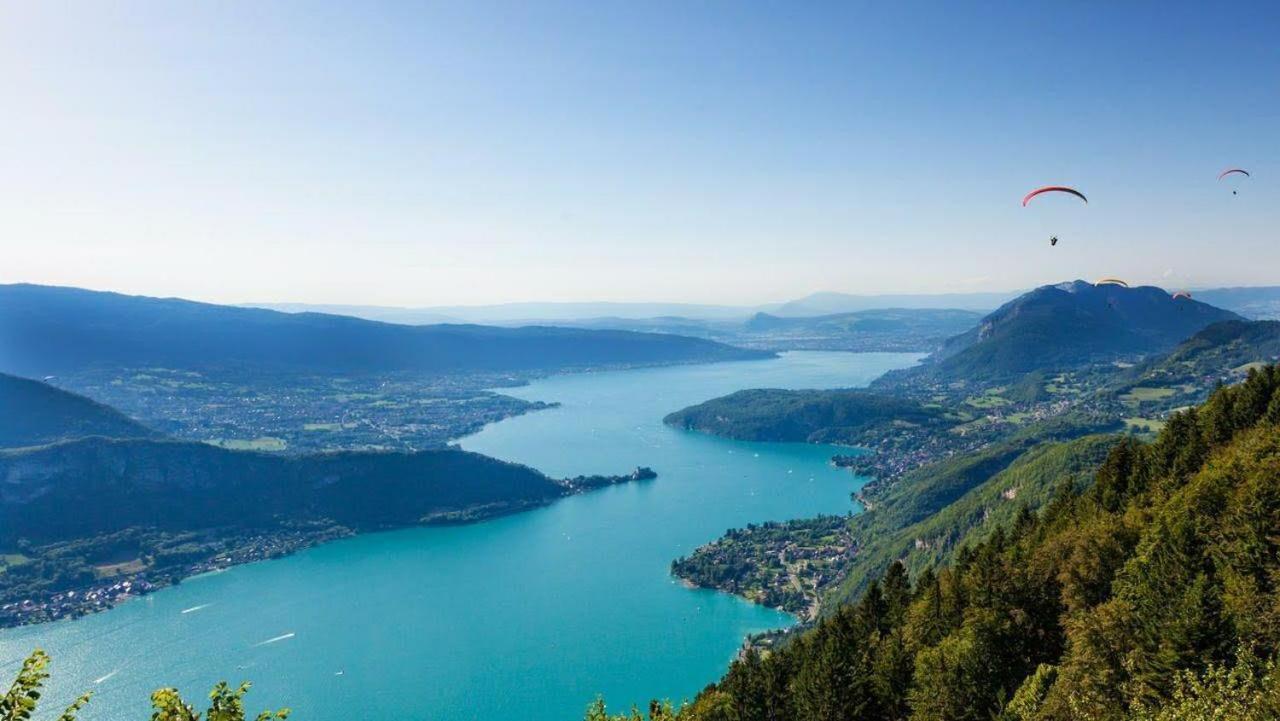 La Costiere Du Lac - Annecy - Vieille Ville, Plage, Garage Exterior foto